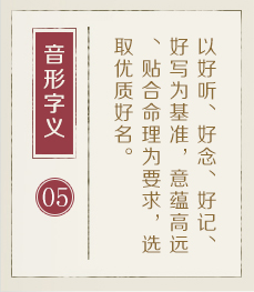 常州哪里起名比较靠谱-起名流程五